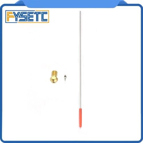 0.3mm Airbrush Nozzle Adapter Set With Airbrush Nozzles And Needle Cleaning Tool 3D Printer Parts For V6 Hotend 1.75mm Filament