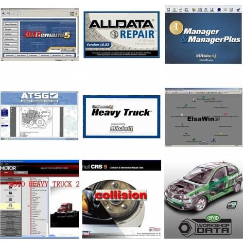 Auto Repair Alldata V10.53 Software all data m..ch.. on-de....d 5 software 2015 atsg Vivid workshop OD5 atsg in usb3.0 1tb hdd