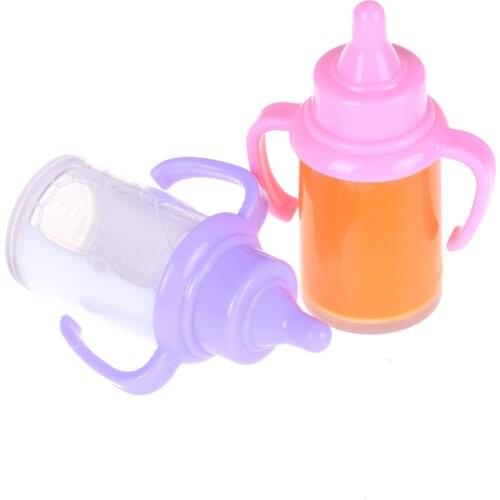 1PCS Dummy Pacifier Random Magnetic Pacifiers feeding bottle toy for Babies Reborn Baby Dolls Newborn Dolls accessories