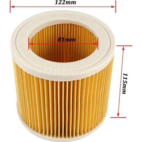 Wholesale Replacement Air Dust Hepa Filter for Karcher Vacuum Cleaner Parts WD2250 WD3.200 MV2 MV3 WD3 A2004 A2204 Cartridge