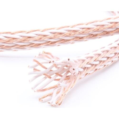 Per meter 24 core Twist Cable 12TC OFC speaker cable bulk cable per meter speaker cable for diy