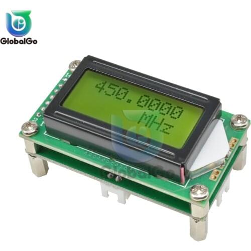 1MHz~1200MHz Frequency Meter Tester for Car Auto PLJ-0802-E LCD 0802 Digital Display Screen Module DC 9V ~ 12V