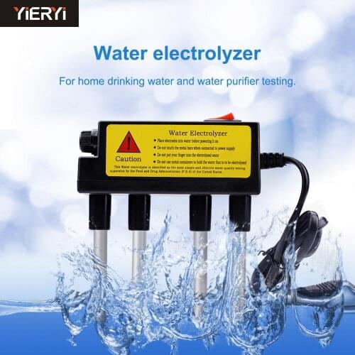 Yieryi High precision TDS Quality water electrolyzer electrolysis pen water test tools English version EUR/USA plug