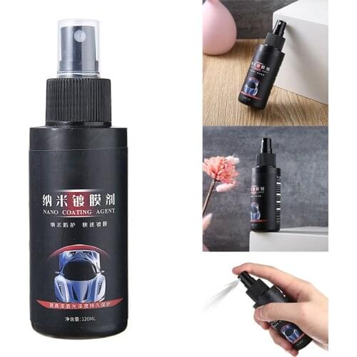 1pc 120ml Car Nano Repairing Spray Oxidation Liquid Ceramic Coat Hydrophobic Glass Auto Repair Automotive Glass Coating Agent