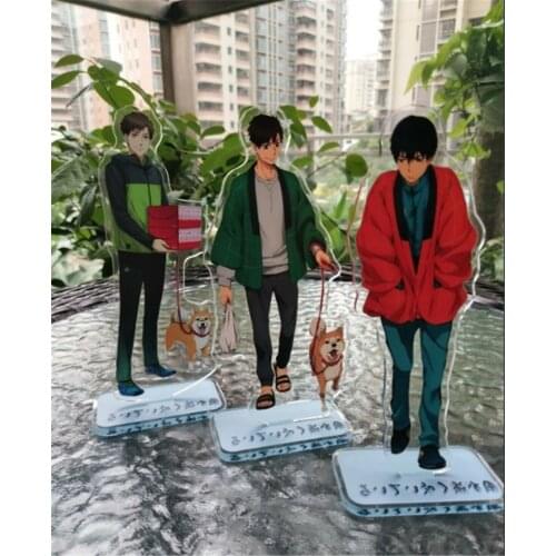 1pcs Japan Anime Run with the Wind Acrylic Stand Figure Cosplay Prop Desk Decor Collectible for Women Men Gifts Hot