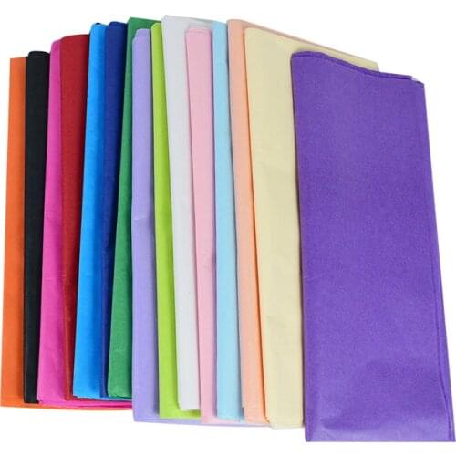 10Pcs 50*60cm Flowers Wrapping Tissue Paper Wine Bouquet Floral Crafts Paper For Wedding Birthday Party Gifts Box Packing Decor