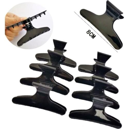 12Pcs Hair Claw Clips Salon Pro Section Clip for Styling Cutting Coloring Large Hair Clips Hairdressing Salon Tool Accessories
