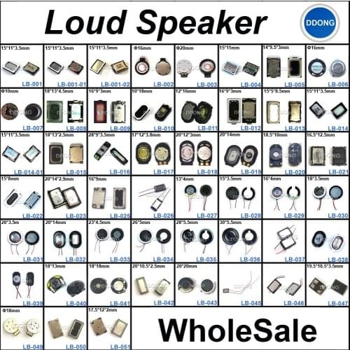 51models LB001-014 Loud Speaker Buzzer Ringer Music Repair Part For Xiaomi Huawei Sony ZTE FLY Universal Compatible Used