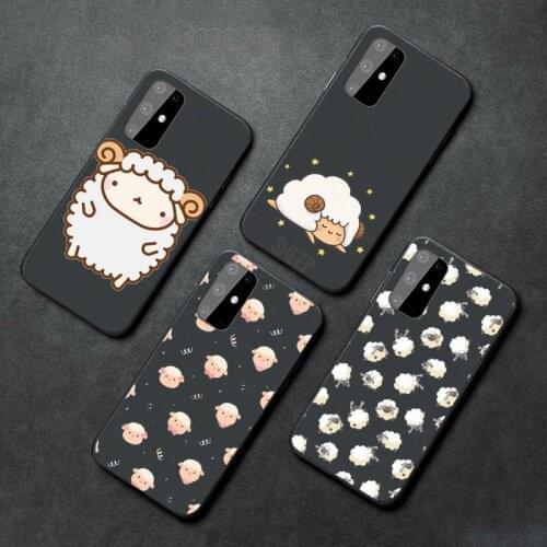 Sheep Phone Case For Samsung A21S A32 A51 A52 A71 A50 A12 S10 S20 S21 Plus Fe Ultra