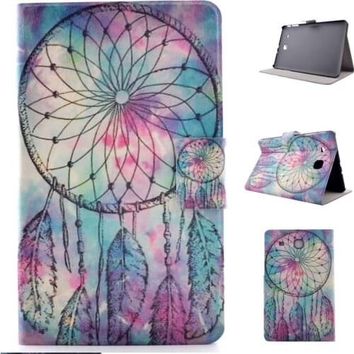 Flip Stand Case Card Holder Leather Skin Shell Funda Capa Cover For Samsung Galaxy Tab E 9.6 SM-T560 T560 T561 T565 T567V Coque