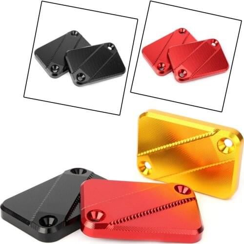 CNC Aluminum Motorcycle Front Brake Fluid Reservoir Cover Cap For Yamaha Tricity 125 2014-2017 & Tricity 155 2016-2017