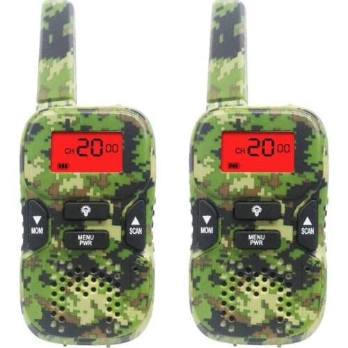 Childrens Walkie-talkie Parent-child Interactive Toy Green Camouflage Toy Walkie-talkie Mini Handheld Radio Call