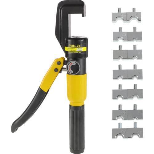 Hydraulic Crimping Tool Cable Lug Crimper Plier Hydraulic Compression Tool YQK-70 4-70mm2 Pressure 5-6T