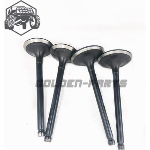 HISUN Massimo Bennche MSU 500 550 atv utv Engine parts Intake & Exhaust Valve Inlet and Outlet Valves Kit 4 Pcs