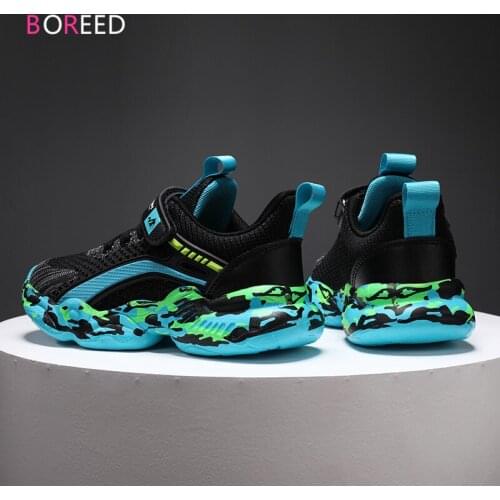 Fashion Childrens Sneakers Kids Sports Shoes For Boys Breathable Mesh Sneaker Boys tenis infantil Kids Shoes Chaussure Enfant