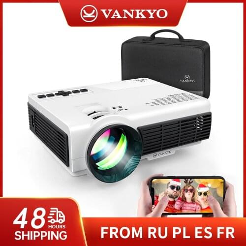 VANKYO Mini Projector C3WQ 3600 Brightness 1080P Portable WiFi Projector Synchronize Smartphone Screen for iOS/Android Devices