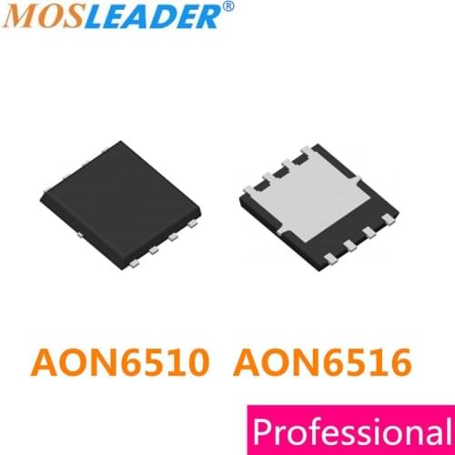 Mosleader AON6510 AON6516 DFN5X6 100PCS QFN8 N-Channel 30V High quality Mosfets