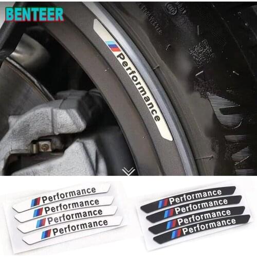 10 sets Aluminum car rim sticker for BMW E34 E36 E39 E46 E53 E60 E70 E71 E85 E87 E90 E91 E92 E83 F10 F20 F21 F30