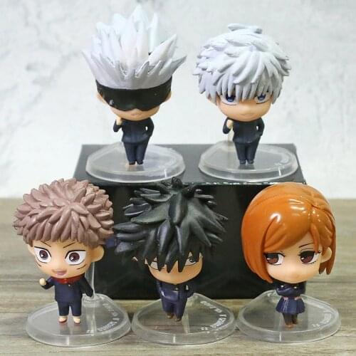Jujutsu Kaisen Gashapon Capsule Figure Collection Complete Set (5)