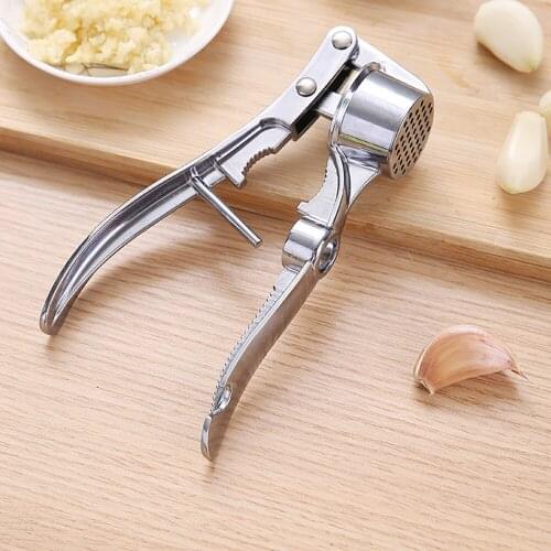 Hot aluminum alloy multifunctional garlic press Kitchen ginger press, mashing artifact, handheld ginger press tool