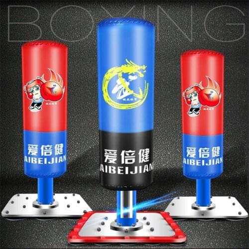 110cm Tumbler Vertical Sucker sandbags Physical training Sand bag Fitness Strength boxing Sandbag