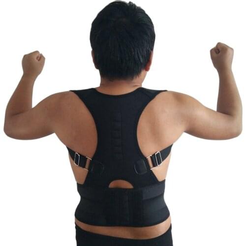 ALL FIT IN Magnetic Therapy Posture Corrector Brace Shoulder Back Support Belt for Braces & Supports Belt Shoulder Posture