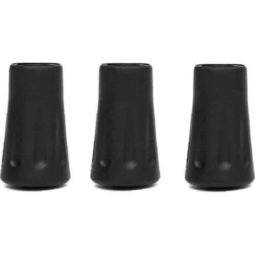 3pcs/lot Trekking Pole Rubber Tip Walk Cane Climb Replacement Outdoor Camp Hike Protector Cap Tip rubber