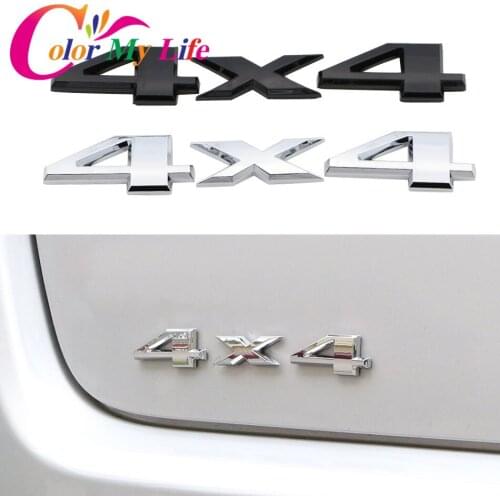 ABS Chrome Car 4x4 Logo Sticker for Jeep Commander Compass Grand Cherokee Liberty Patriot Wrangler Comanche Commando Dispatcher