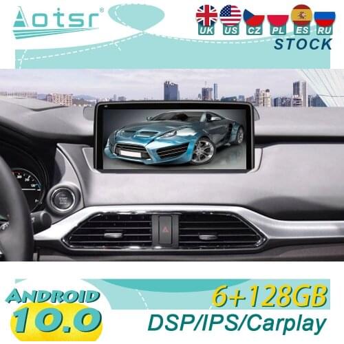 Android 10.0 For Mazda CX-9 2016-2021 Car GPS Navigation Stereo DVD Player Streaming Media Multimedia Player Head Unit
