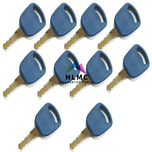 2PCS Excavator Case IHi Tractor 82030144 Mark 14601 Ignition Key