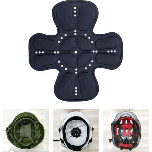 Breathable Motorcycle Helmet Liner Pad Cushion Padding Protection Insert 4D Shock Absorber for Motorcycle Racing Riding