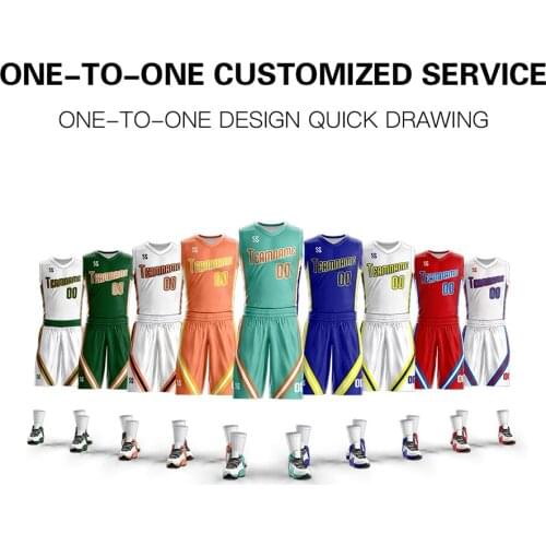 Custom College Basketball Jersey Set Any Number Men kids Adult Quick Dry Custom Sublimation Basketball Jerseys Uniform