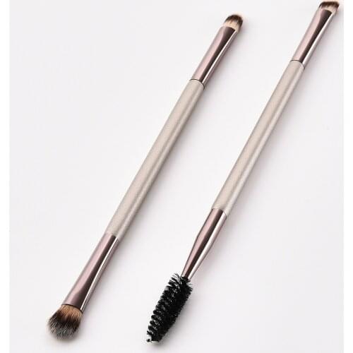 2pcs/set Eyelash Eyebrow Brush Double Head Brush Eyelash Eyebrow Cosmetics Beauty Tools Makeup Brush Eyebrow Brushes Accessories