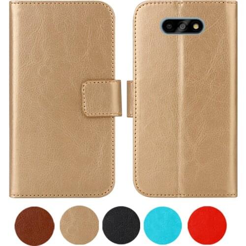 Leather Case For LG Risio 4 5.7" Flip Cover Wallet Coque For LG Risio 4 2020 Phone Cases Fundas Etui Bags Retro Magnetic Fashion