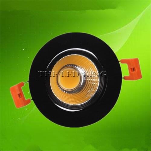 Round Dimmable Recessed COB LED Downlights 5W 7W 9W 12W 15W LED Ceiling Spot Lights AC85~265V LED Ceiling Lamps Indoor Lighting