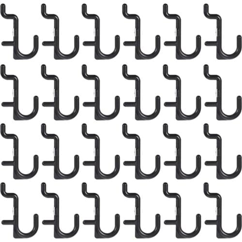 50 PCS J Shape Pegboard Hook Assortment Pegboard Accessories, Pegboard Kit, Peg Hooks with Metal Hooks Set, Peg Locks