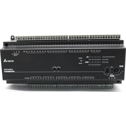PLC controller PLC EC3 series DVP48EC00R3 DVP48EC00T3 100-240VAC 28DI 20DO Relay output 4 way 20K pulse input New in box