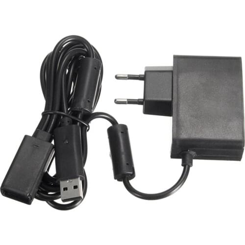 Portable USB AC Adapter Power Supply For Xbox 360 XBOX360 Kinect Sensor Cable AC 100V-240V Power Supply Adaptor
