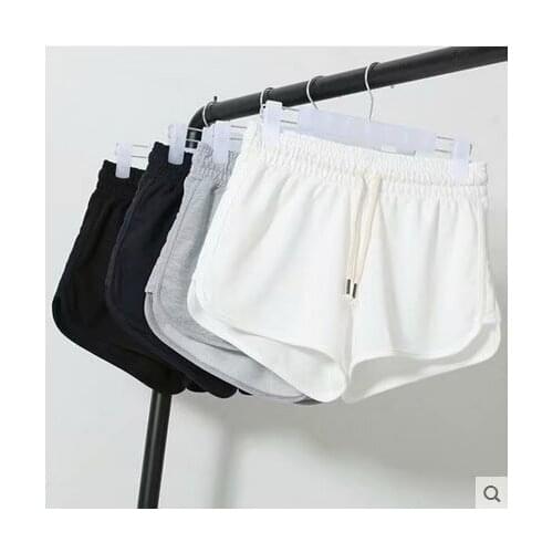 2021 New Summer Basic Casual Shorts Grey Black White Large Size 5XL Hot Shorts for Woman Casual Shorts Wholesale Women Shorts