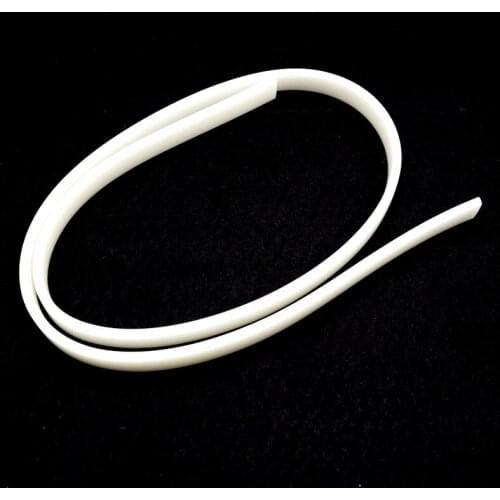 Silicone Solid Seal Rubber Sauqre Oblong Strip High Temperature White 4x4 5x5 5x10 5x15 5x20 5x30 5x50 6x6 6x8 8x8 8x10mm