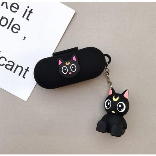 Cute Cartoon Cat Cover for Huawei FreeBuds for Honor Flypods Lite Youth Version Bluetooth Earphone Case Wireless Headset Box Bag