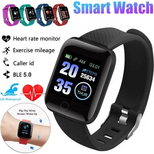 D13 Smart Watch Wristband Sports Fitness Blood Pressure Heart Rate Call Message Reminder For Android IOS Pedometer Wristwatch