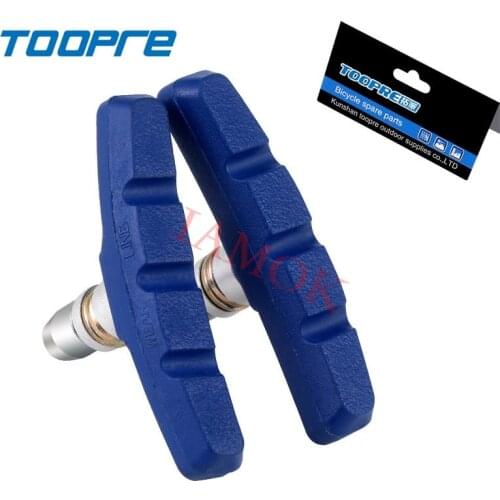 TOOPRE Bicycle V-Brake Brake Shoes Rubber Iamok Ultra Light Colour 74g Brake-Shoes Bike Parts