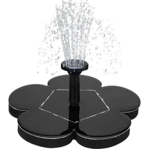 Solar Fountain Water Pump Bird Bath Fountain Water Floating Garden Pool Pond Garden Decoration Outdoor Decor for Pool Fish Tank