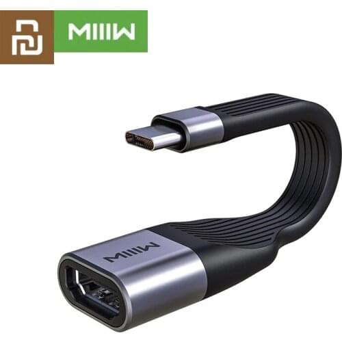 Youpin MIIIW USB Type-C to HDMI Cable 4K Type C HDMI Converter for MacBook Huawei Mate 30 USB-C HDMI Adapter USB Type C to HDMI