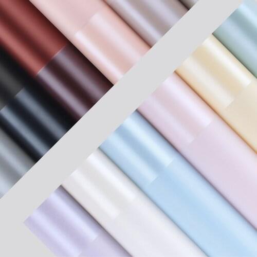 20pcs New Pearl Color Waterproof Flower Wrapping Papers Flower Gift Wrapping Papers