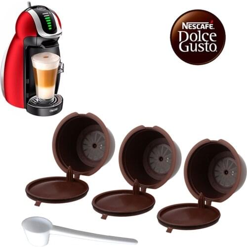 3+1 Refillable Dolce Gusto coffee Capsule nescafe dolce gusto reusable capsule dolce gusto capsules