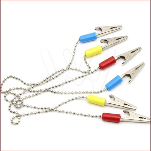 5 PCS Dental Bib Clips Napkin Holder Flexible Ball Chain Sale