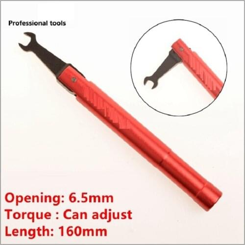 6.5MM SSMA preset torque wrench RF connector opening 6.5MM electrommunication Coax Adapter convertor Straight goldplated