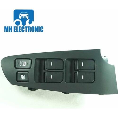 MH Electronic New Power Window Main Switch Drive Front Left Side For KIA Forte Cerato Koup 2010 2013 93570-1M100WK 935701M100WK
